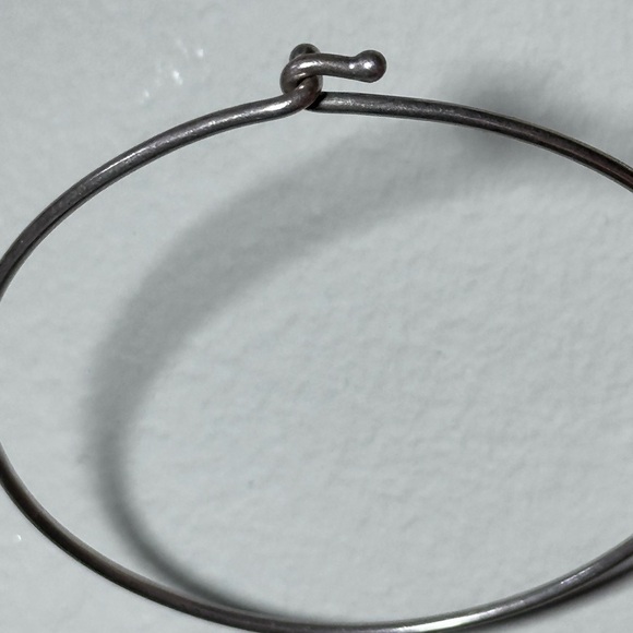 James Avery 925 Silver Hook and Eye Bracelet Charm Bangle 4311 - Picture 11 of 12